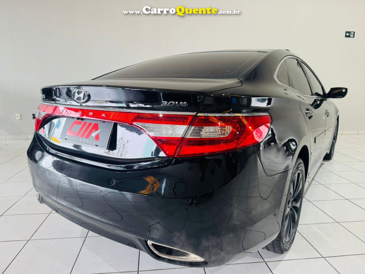 HYUNDAI   AZERA 3.0 V6 24V 4P AUT.   PRETO 2012 3.0 GASOLINA - Loja
