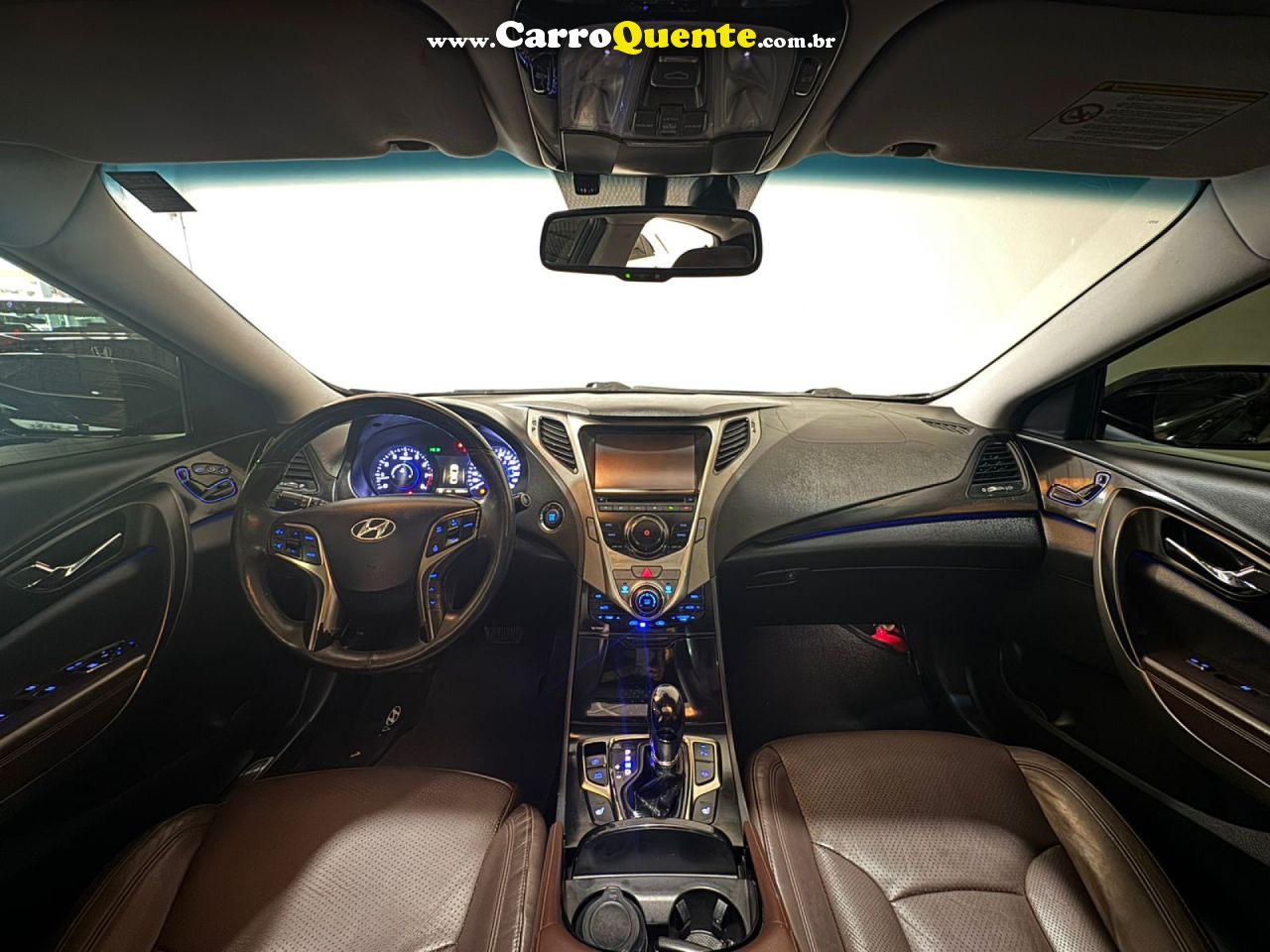 HYUNDAI   AZERA 3.0 V6 24V 4P AUT.   PRETO 2012 3.0 GASOLINA - Loja