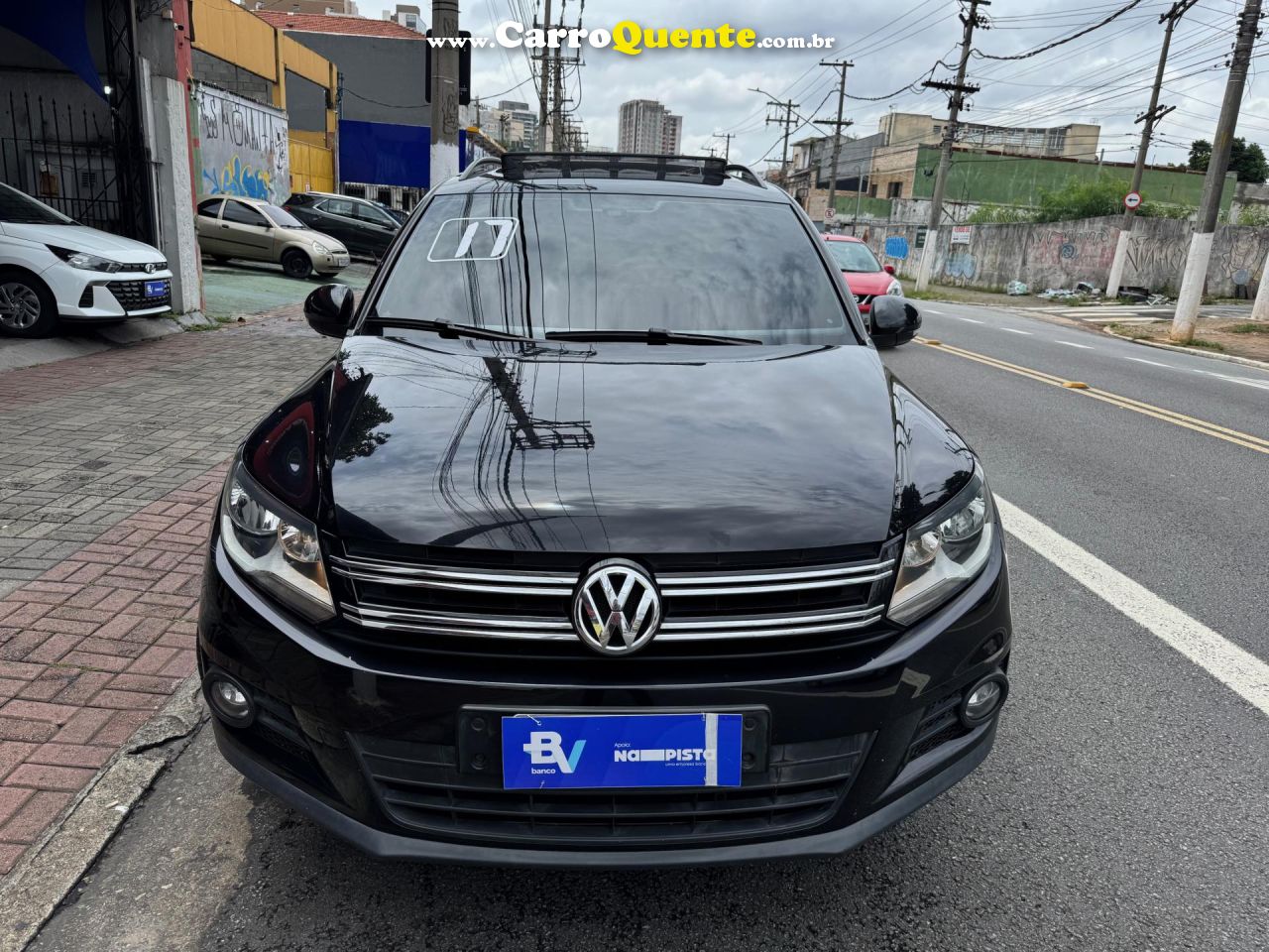 VOLKSWAGEN   TIGUAN 1.4 TSI 16V 150CV 5P   PRETO 2017 1.4 GASOLINA - Loja
