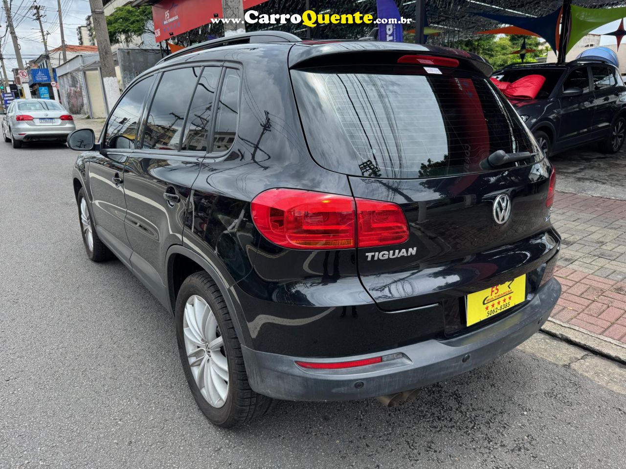 VOLKSWAGEN   TIGUAN 1.4 TSI 16V 150CV 5P   PRETO 2017 1.4 GASOLINA - Loja