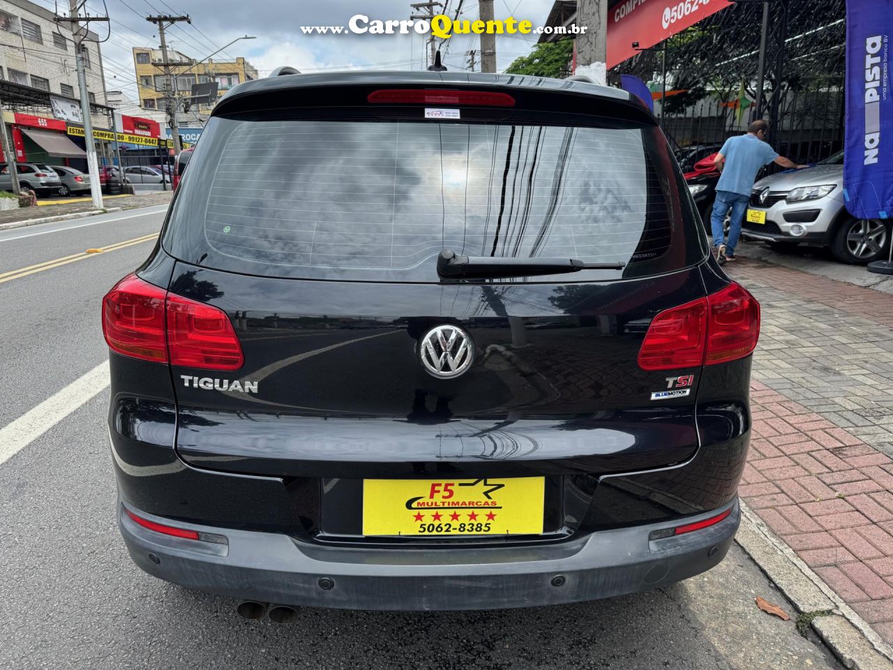 VOLKSWAGEN   TIGUAN 1.4 TSI 16V 150CV 5P   PRETO 2017 1.4 GASOLINA - Loja