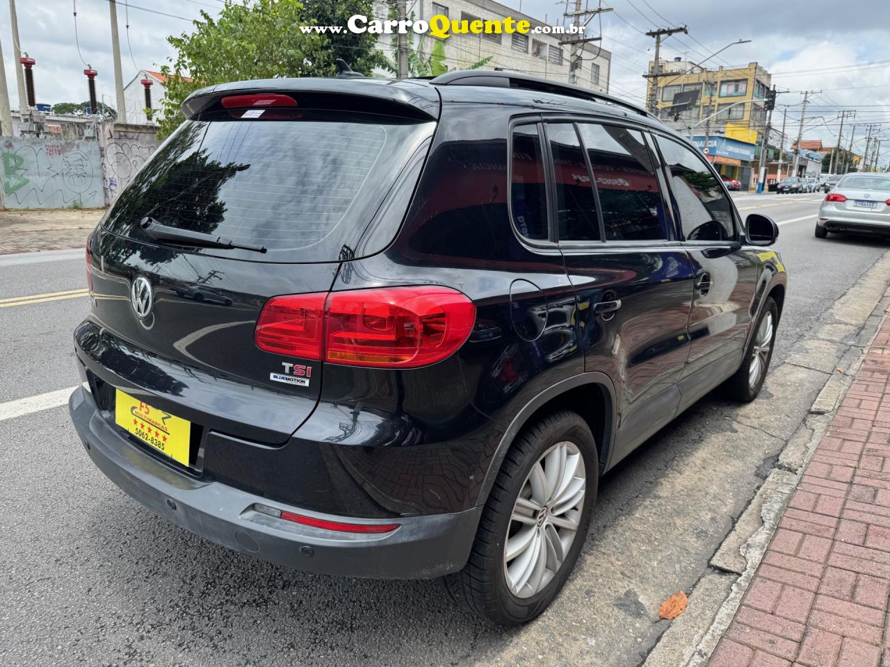 VOLKSWAGEN   TIGUAN 1.4 TSI 16V 150CV 5P   PRETO 2017 1.4 GASOLINA - Loja