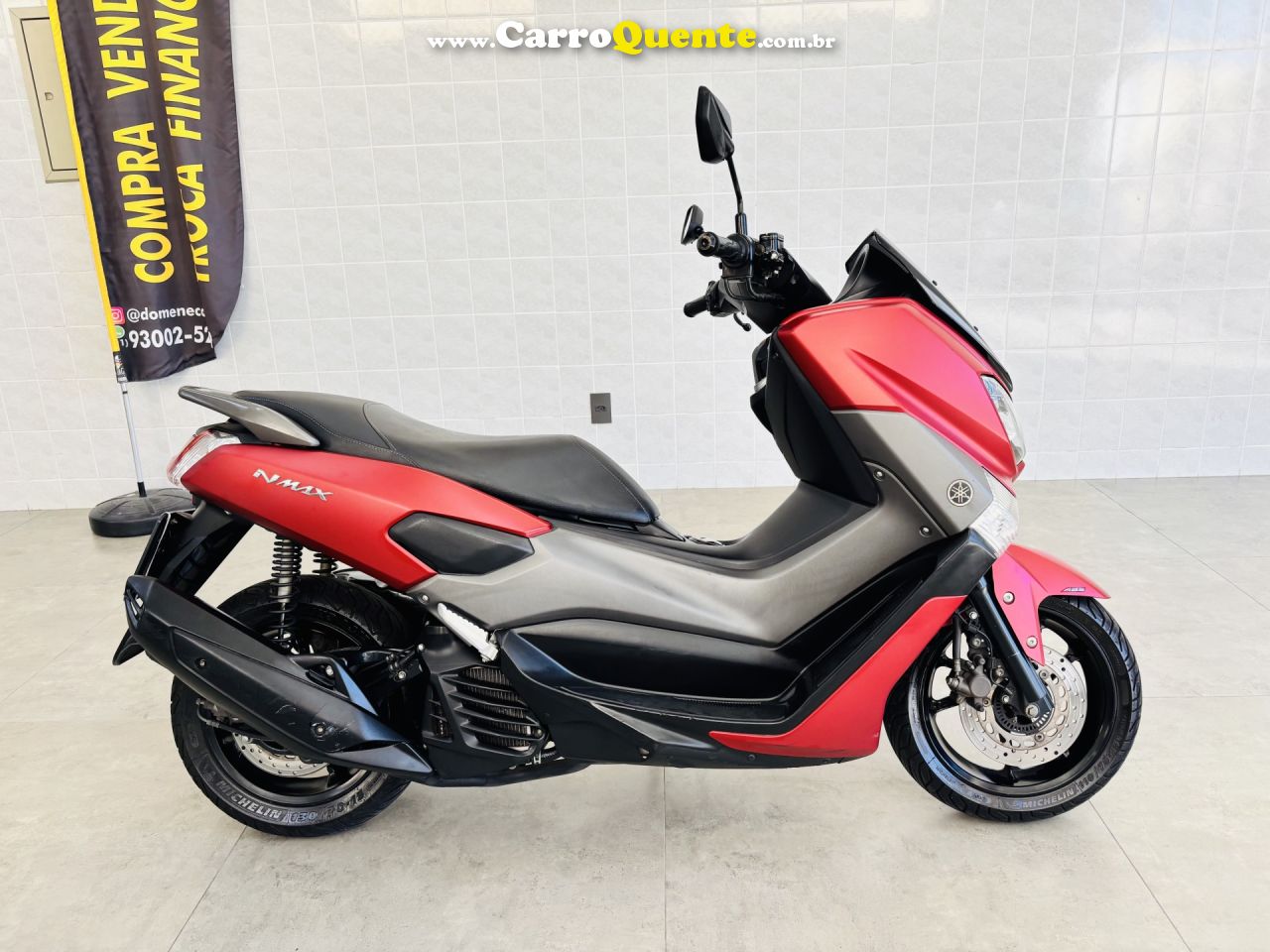 YAMAHA    NMAX ABS   VERMELHO 2019 1.0 GASOLINA - Loja
