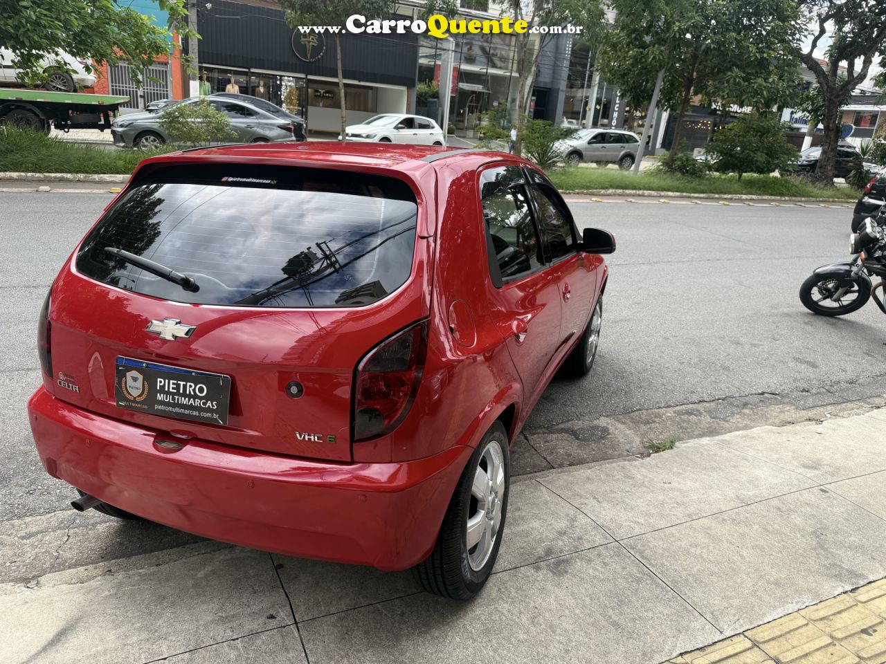 CHEVROLET   CELTA SPIRIT LT 1.0 MPFI 8V FLEXP. 5P   VERMELHO 2012 1.0 FLEX - Loja