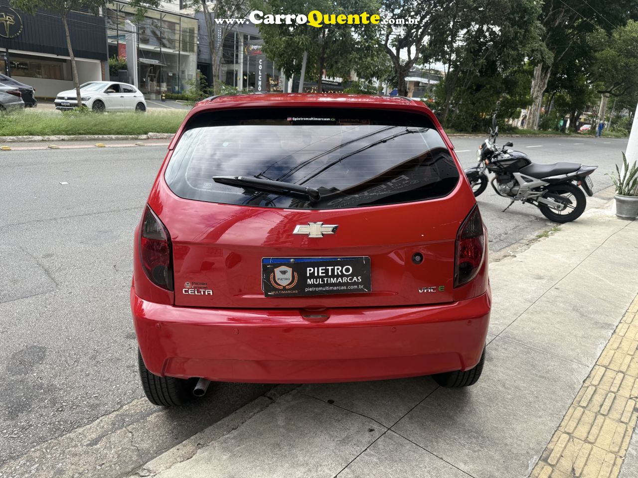 CHEVROLET   CELTA SPIRIT LT 1.0 MPFI 8V FLEXP. 5P   VERMELHO 2012 1.0 FLEX - Loja