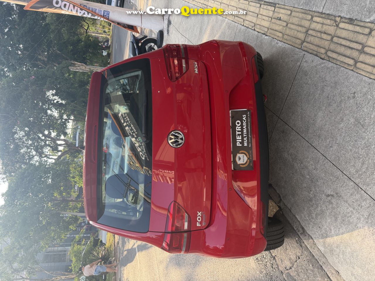 VOLKSWAGEN   FOX COMFORTLINE 1.6 FLEX 8V 5P   VERMELHO 2016 1.6 FLEX - Loja