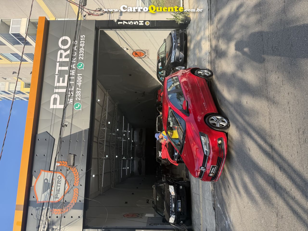 VOLKSWAGEN   FOX COMFORTLINE 1.6 FLEX 8V 5P   VERMELHO 2016 1.6 FLEX - Loja