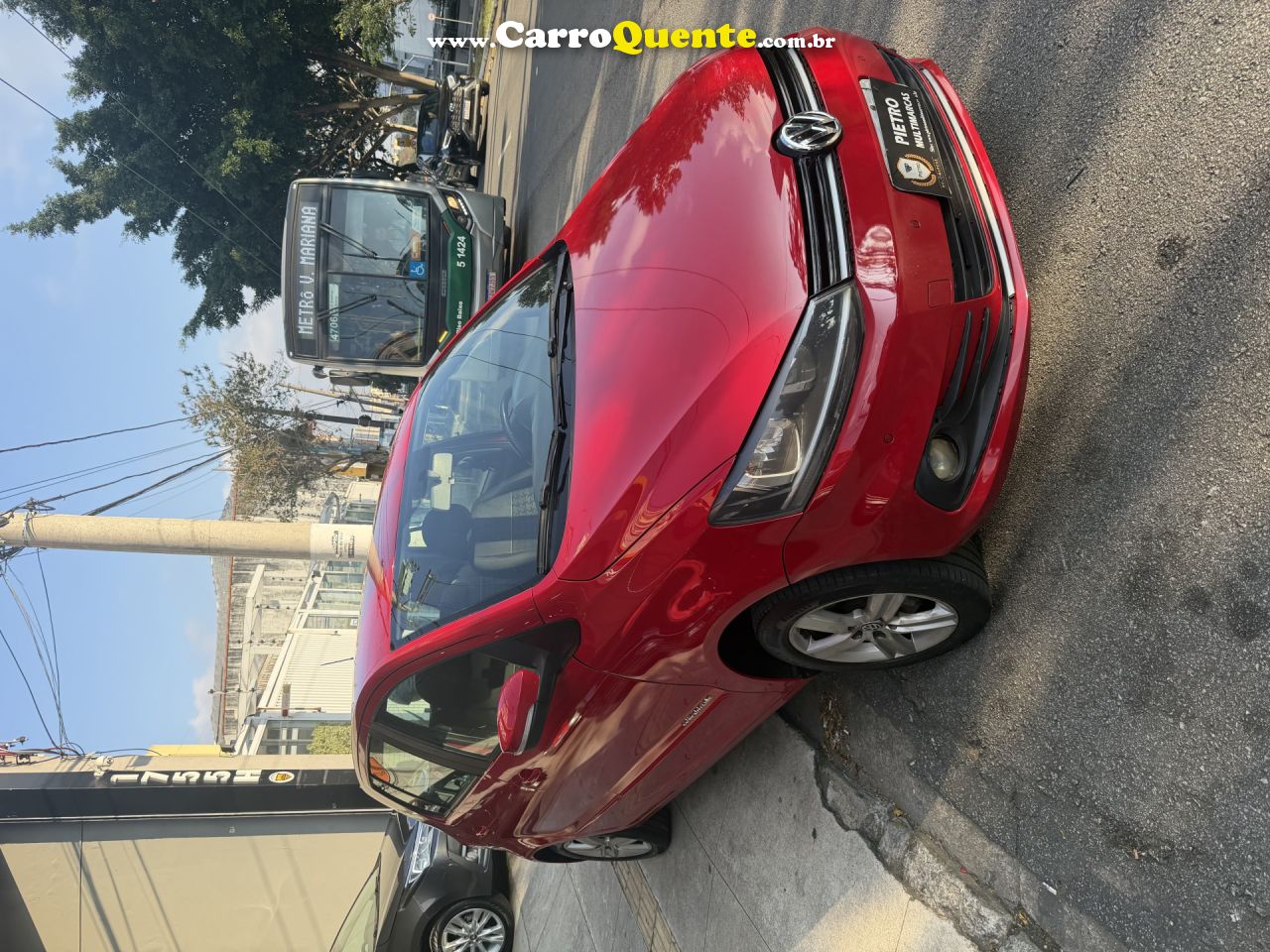 VOLKSWAGEN   FOX COMFORTLINE 1.6 FLEX 8V 5P   VERMELHO 2016 1.6 FLEX - Loja