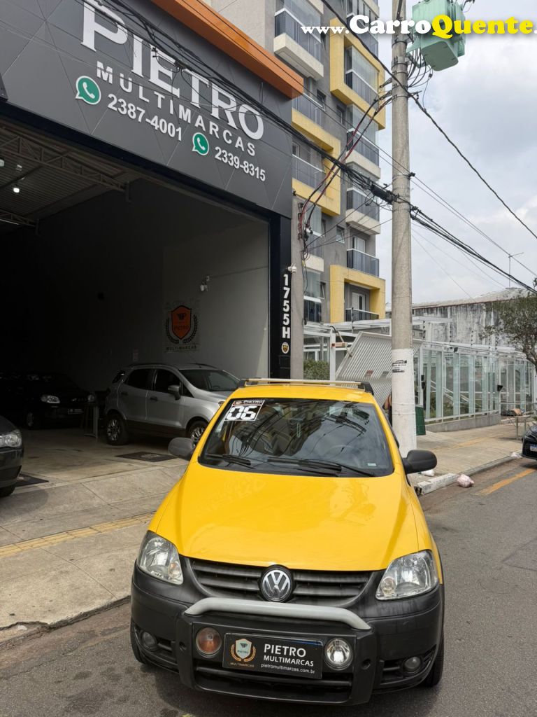 VOLKSWAGEN   CROSSFOX 1.6 MI TOTAL FLEX 8V 5P   AMARELO 2006 1.6 FLEX - Loja