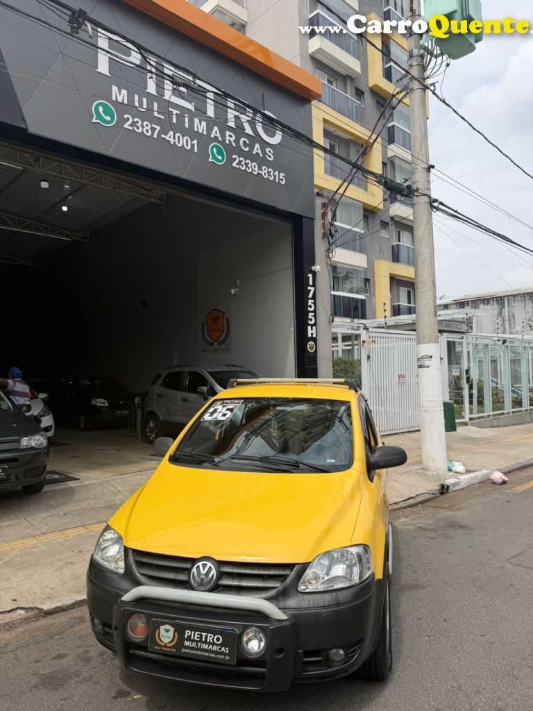 VOLKSWAGEN   CROSSFOX 1.6 MI TOTAL FLEX 8V 5P   AMARELO 2006 1.6 FLEX - Loja