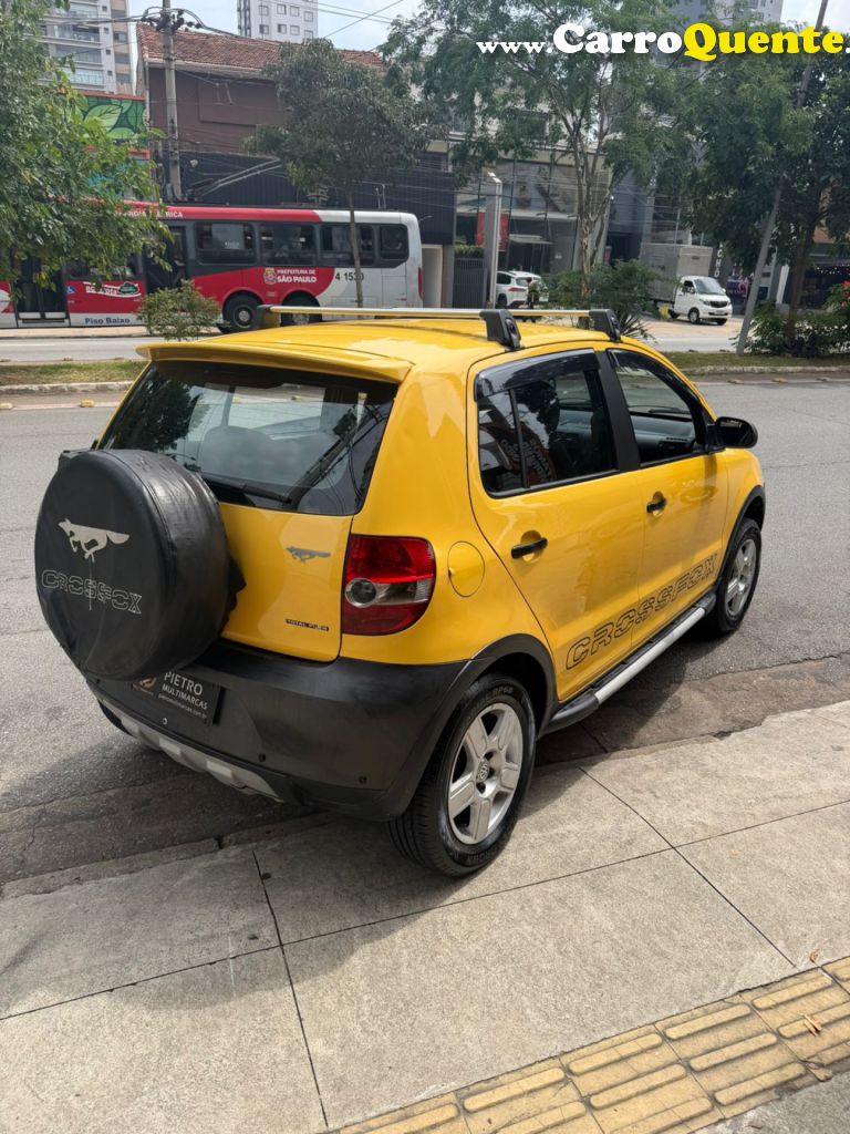 VOLKSWAGEN   CROSSFOX 1.6 MI TOTAL FLEX 8V 5P   AMARELO 2006 1.6 FLEX - Loja