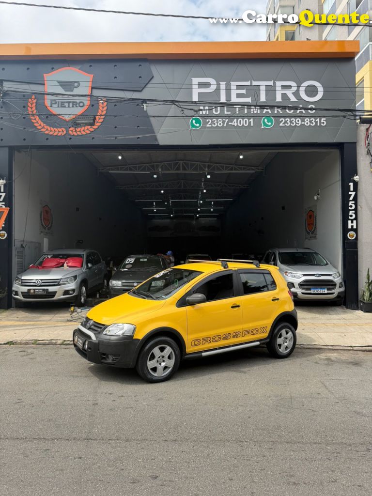VOLKSWAGEN   CROSSFOX 1.6 MI TOTAL FLEX 8V 5P   AMARELO 2006 1.6 FLEX - Loja