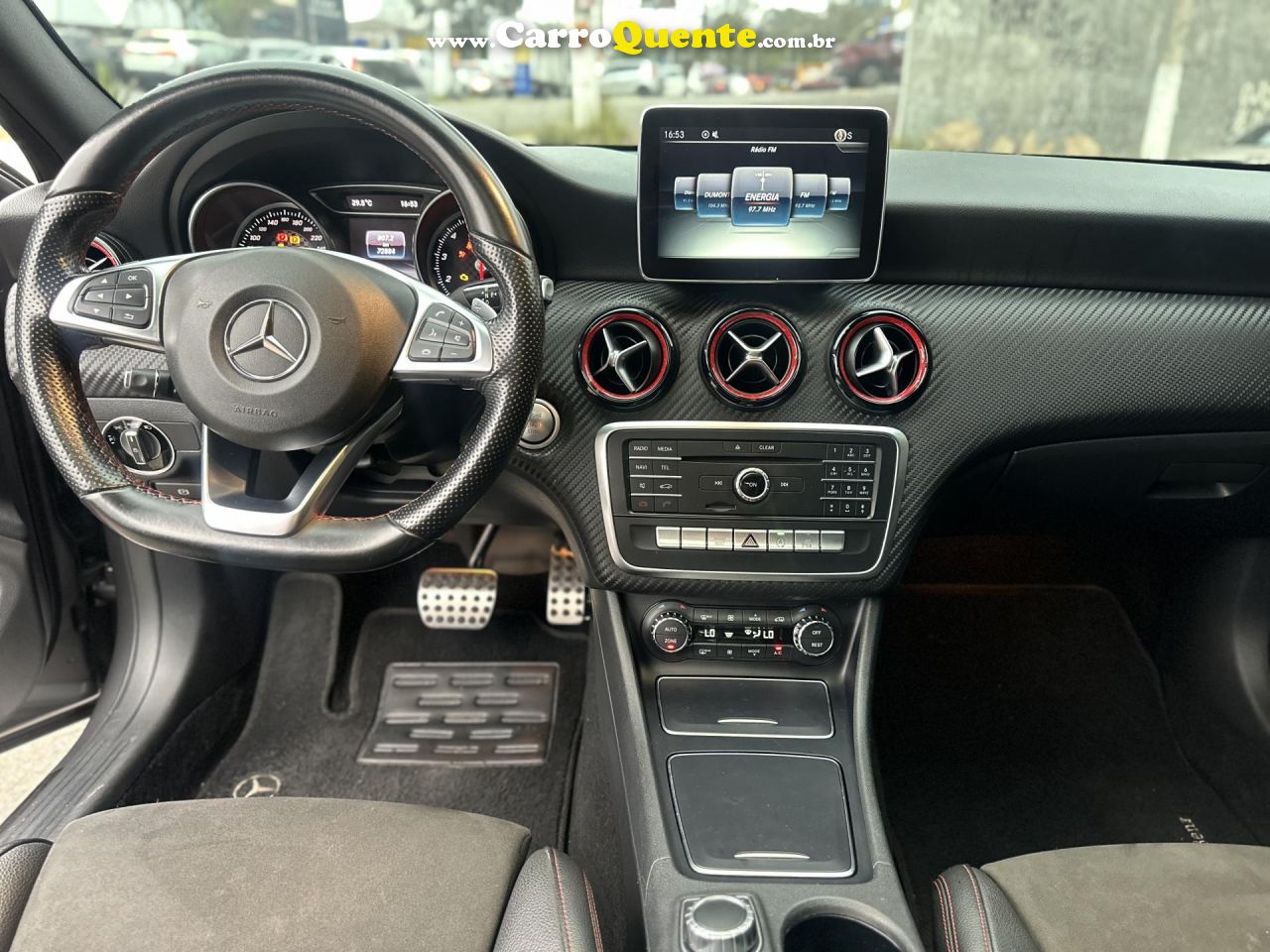 MERCEDES-BENZ   CLASSE A 250 2.0 TB SPORT AUT.   CINZA 2016 2.0 GASOLINA - Loja