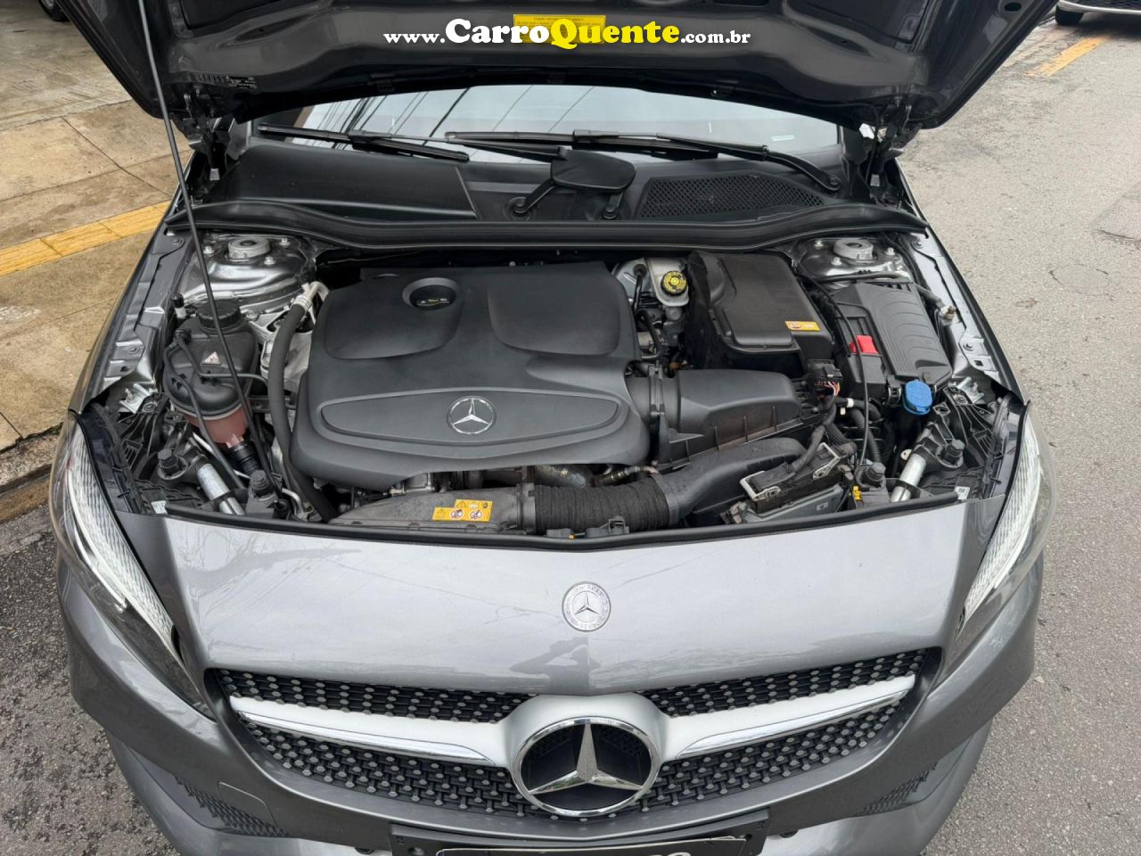 MERCEDES-BENZ   CLASSE A 250 2.0 TB SPORT AUT.   CINZA 2016 2.0 GASOLINA - Loja