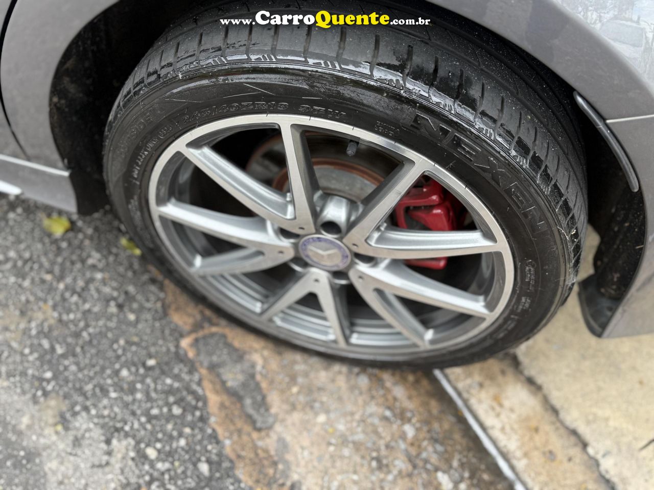 MERCEDES-BENZ   CLASSE A 250 2.0 TB SPORT AUT.   CINZA 2016 2.0 GASOLINA - Loja