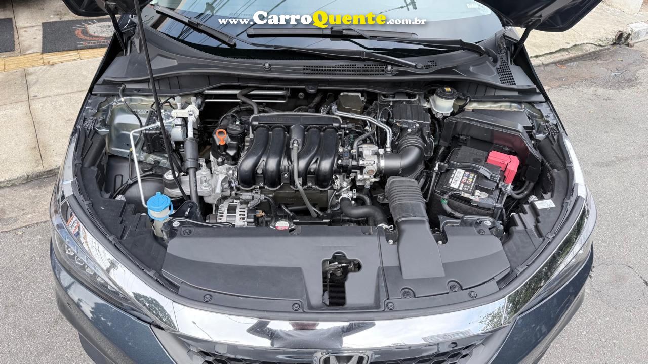 HONDA   CITY HATCHBACK TOURING 1.5 FLEX 16V AUT   AZUL 2022 1.5 FLEX - Loja