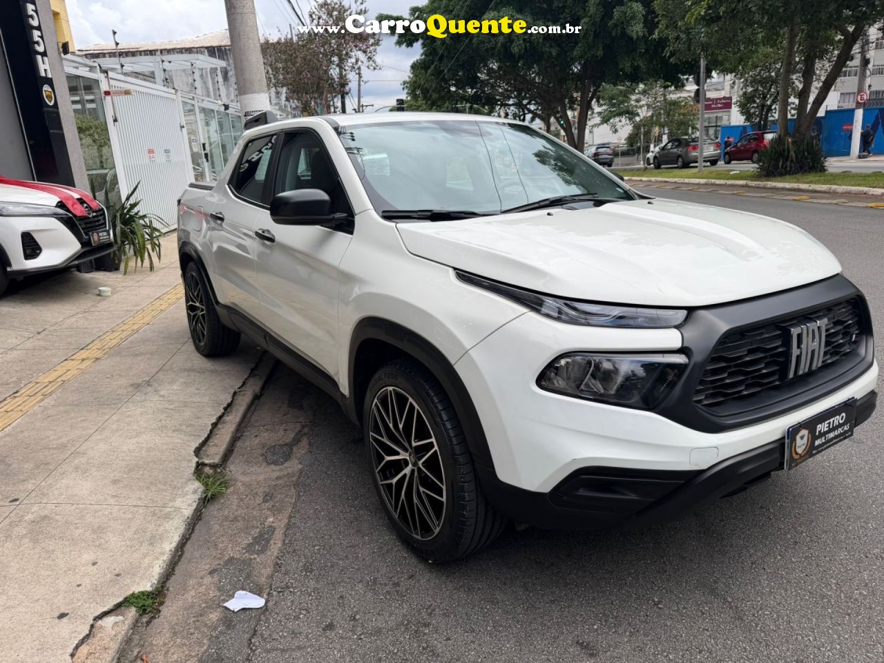 FIAT   TORO ENDURANCE 1.3 T270 4X2 FLEX AUT.   BRANCO 2024 1.3 FLEX - Loja