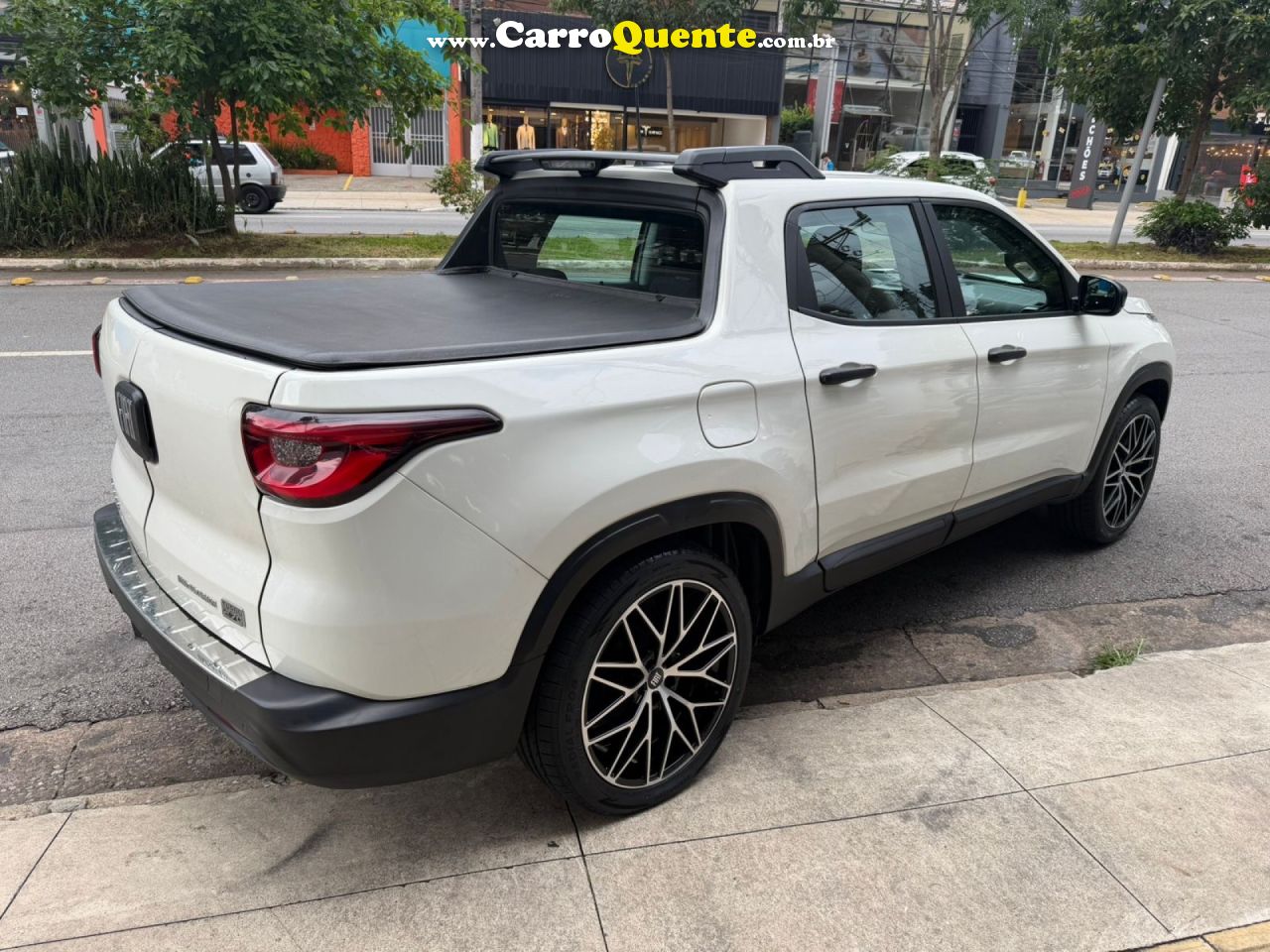 FIAT   TORO ENDURANCE 1.3 T270 4X2 FLEX AUT.   BRANCO 2024 1.3 FLEX - Loja