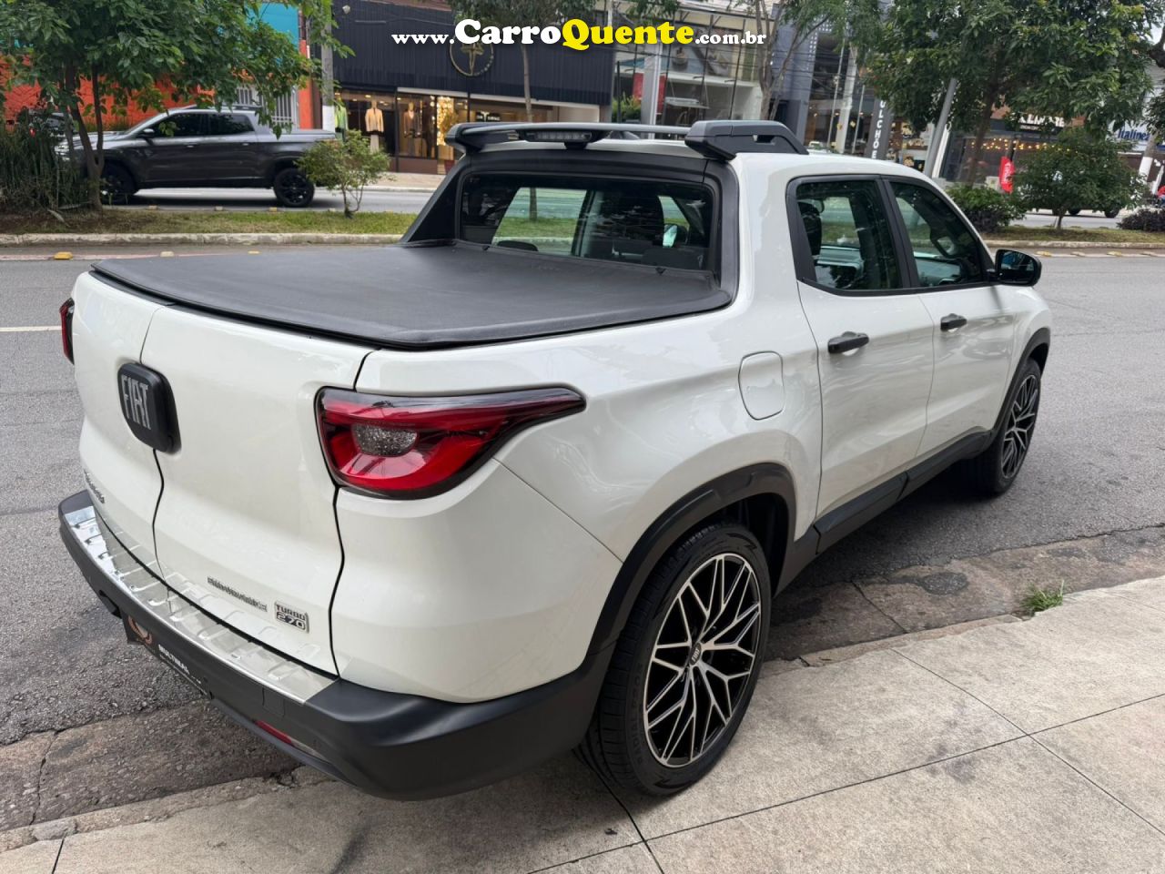 FIAT   TORO ENDURANCE 1.3 T270 4X2 FLEX AUT.   BRANCO 2024 1.3 FLEX - Loja