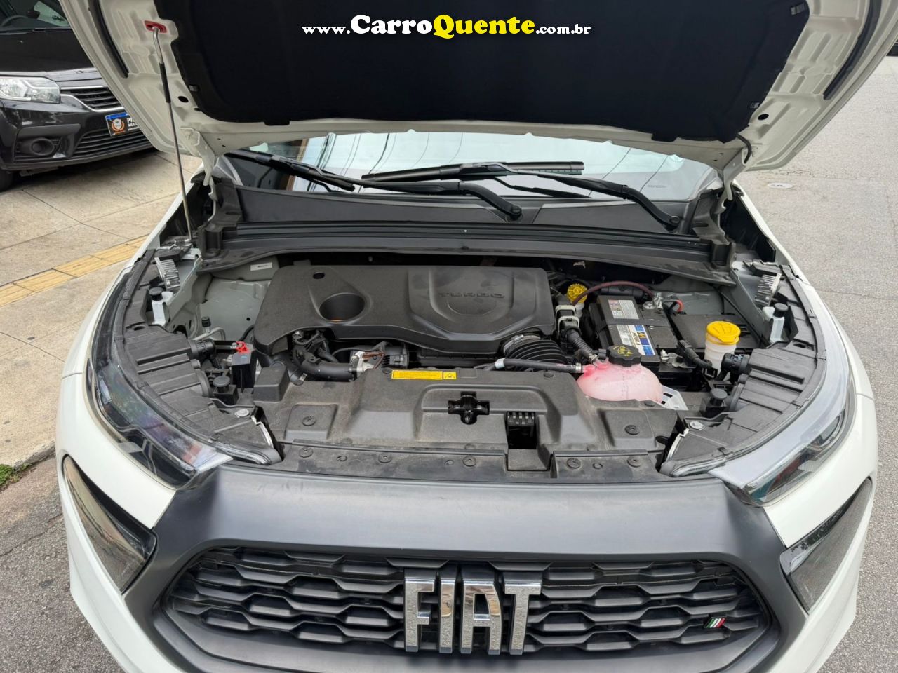 FIAT   TORO ENDURANCE 1.3 T270 4X2 FLEX AUT.   BRANCO 2024 1.3 FLEX - Loja