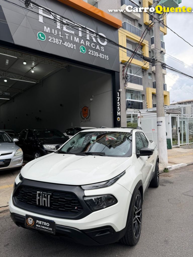 FIAT   TORO ENDURANCE 1.3 T270 4X2 FLEX AUT.   BRANCO 2024 1.3 FLEX - Loja