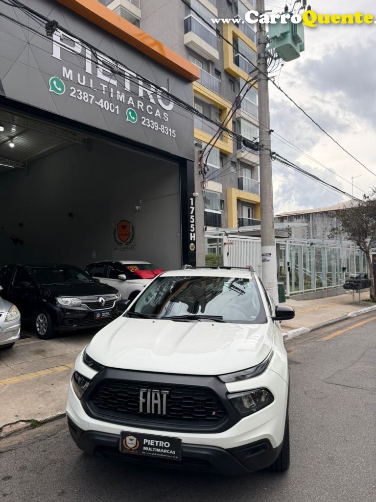 FIAT   TORO ENDURANCE 1.3 T270 4X2 FLEX AUT.   BRANCO 2024 1.3 FLEX - Loja