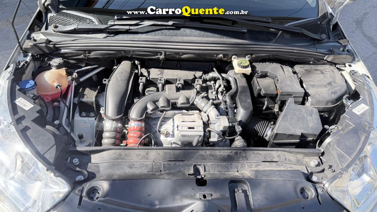 CITROËN   C4 LOUNGE EXCLUSIVE 1.6 TURBO FLEX AUT.   BRANCO 2015 1.6 FLEX - Loja