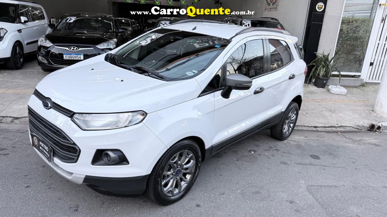 FORD   ECOSPORT FREESTYLE 1.6 16V FLEX 5P   BRANCO 2016 1.6 FLEX - Loja
