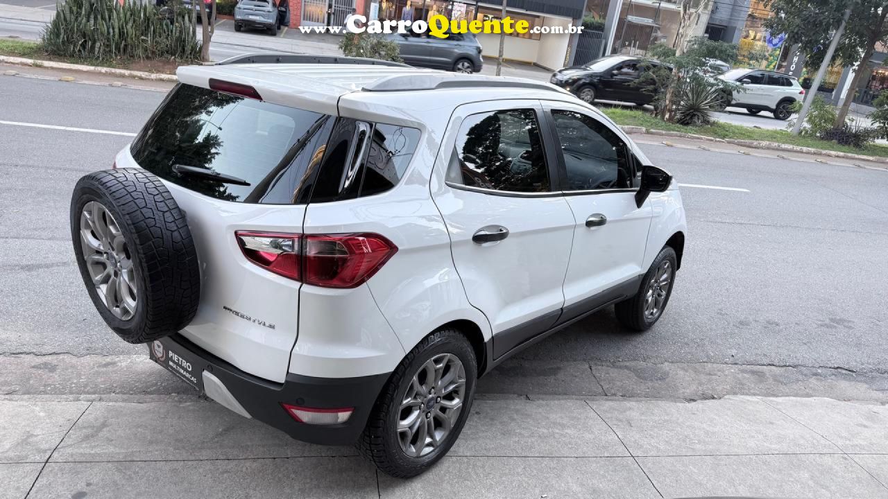 FORD   ECOSPORT FREESTYLE 1.6 16V FLEX 5P   BRANCO 2016 1.6 FLEX - Loja