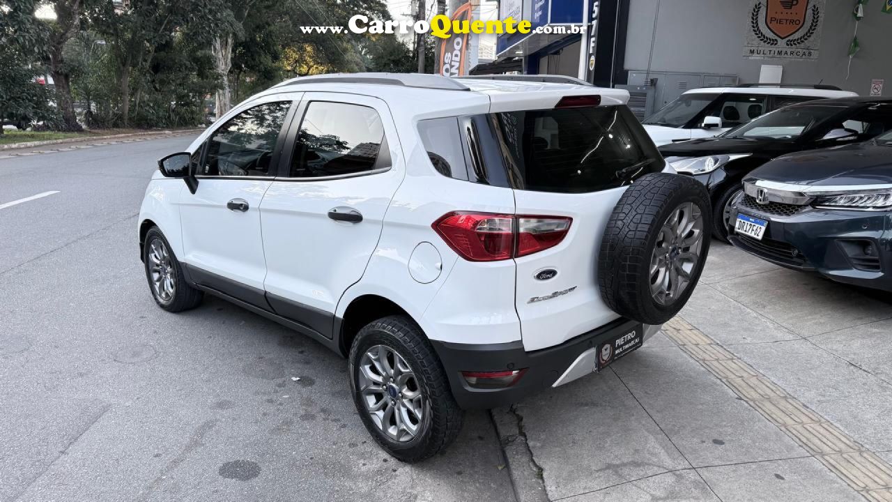 FORD   ECOSPORT FREESTYLE 1.6 16V FLEX 5P   BRANCO 2016 1.6 FLEX - Loja