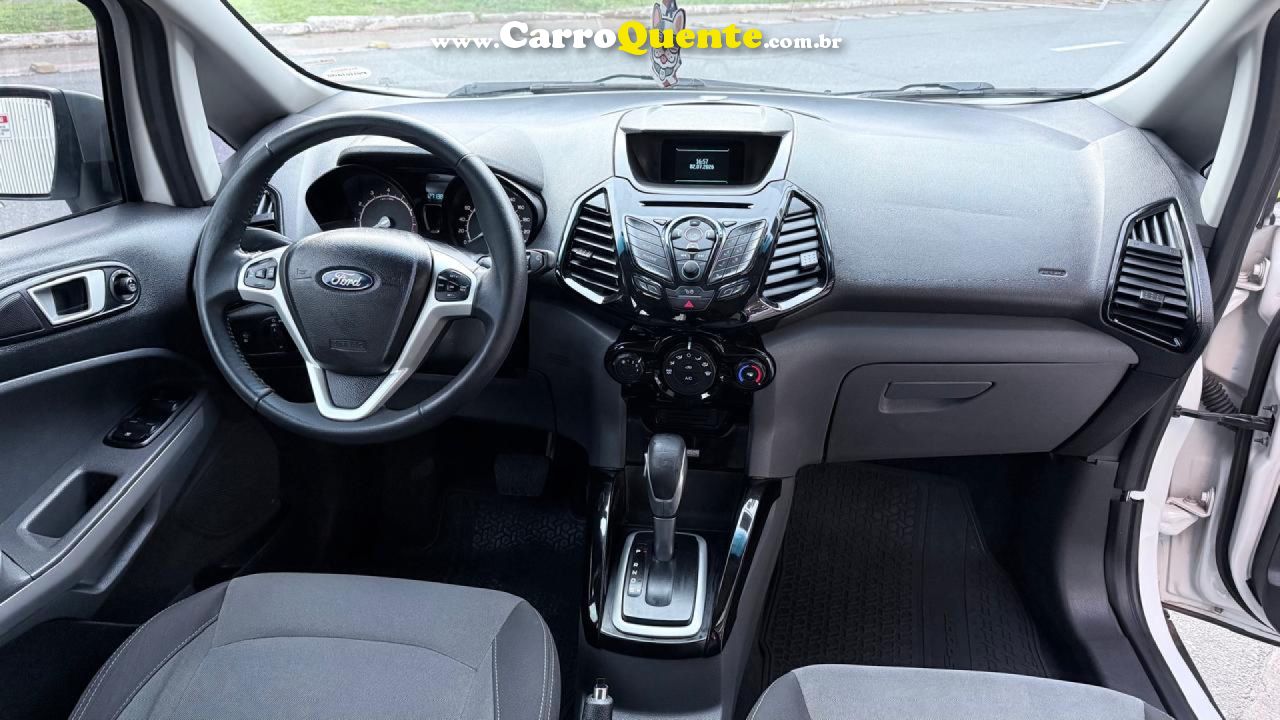 FORD   ECOSPORT FREESTYLE 1.6 16V FLEX 5P   BRANCO 2016 1.6 FLEX - Loja