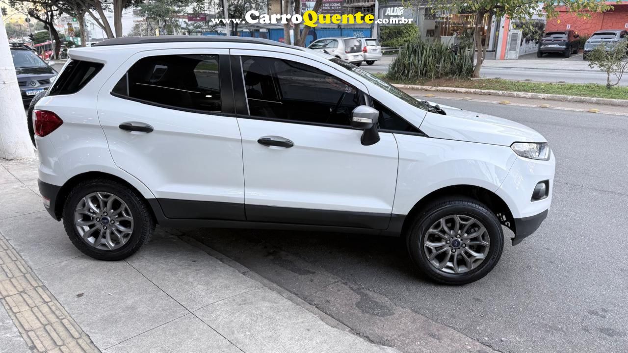 FORD   ECOSPORT FREESTYLE 1.6 16V FLEX 5P   BRANCO 2016 1.6 FLEX - Loja