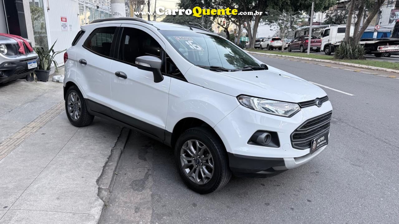 FORD   ECOSPORT FREESTYLE 1.6 16V FLEX 5P   BRANCO 2016 1.6 FLEX - Loja