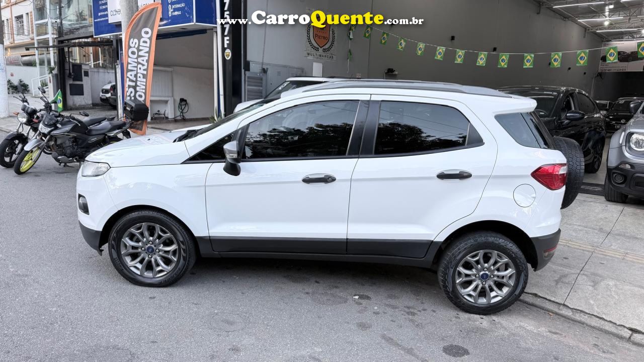 FORD   ECOSPORT FREESTYLE 1.6 16V FLEX 5P   BRANCO 2016 1.6 FLEX - Loja