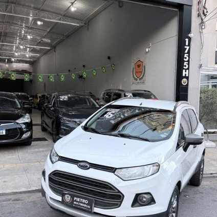 FORD   ECOSPORT FREESTYLE 1.6 16V FLEX 5P   BRANCO 2016 1.6 FLEX