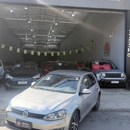 VOLKSWAGEN   GOLF COMFORTLINE 1.4 TSI 140CV AUT.   PRATA 2015 1.4 GASOLINA