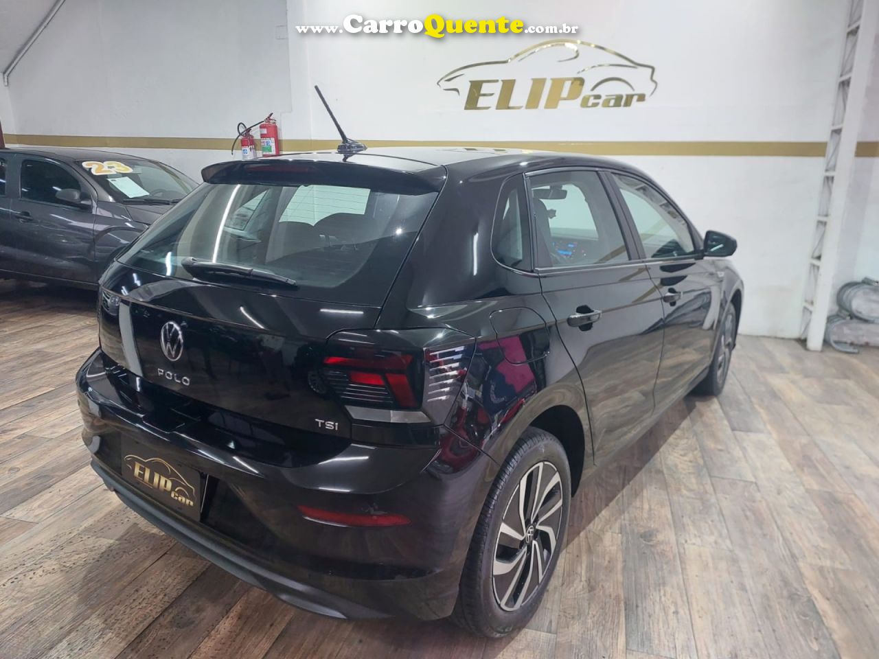VOLKSWAGEN   POLO HIGHLINE TSI 1.0 FLEX 12V AUT.   PRETO 2023 1.0 FLEX - Loja