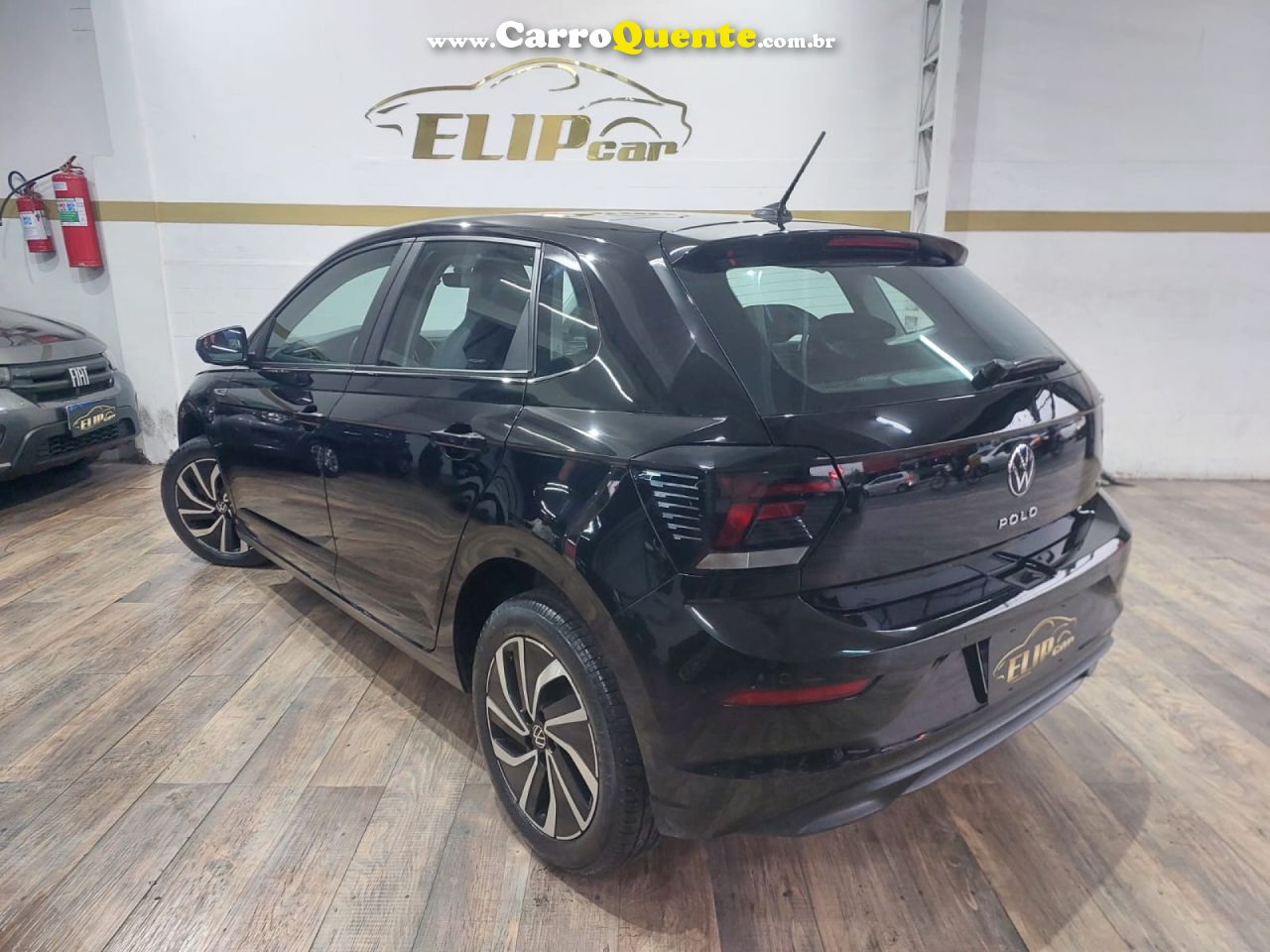VOLKSWAGEN   POLO HIGHLINE TSI 1.0 FLEX 12V AUT.   PRETO 2023 1.0 FLEX - Loja