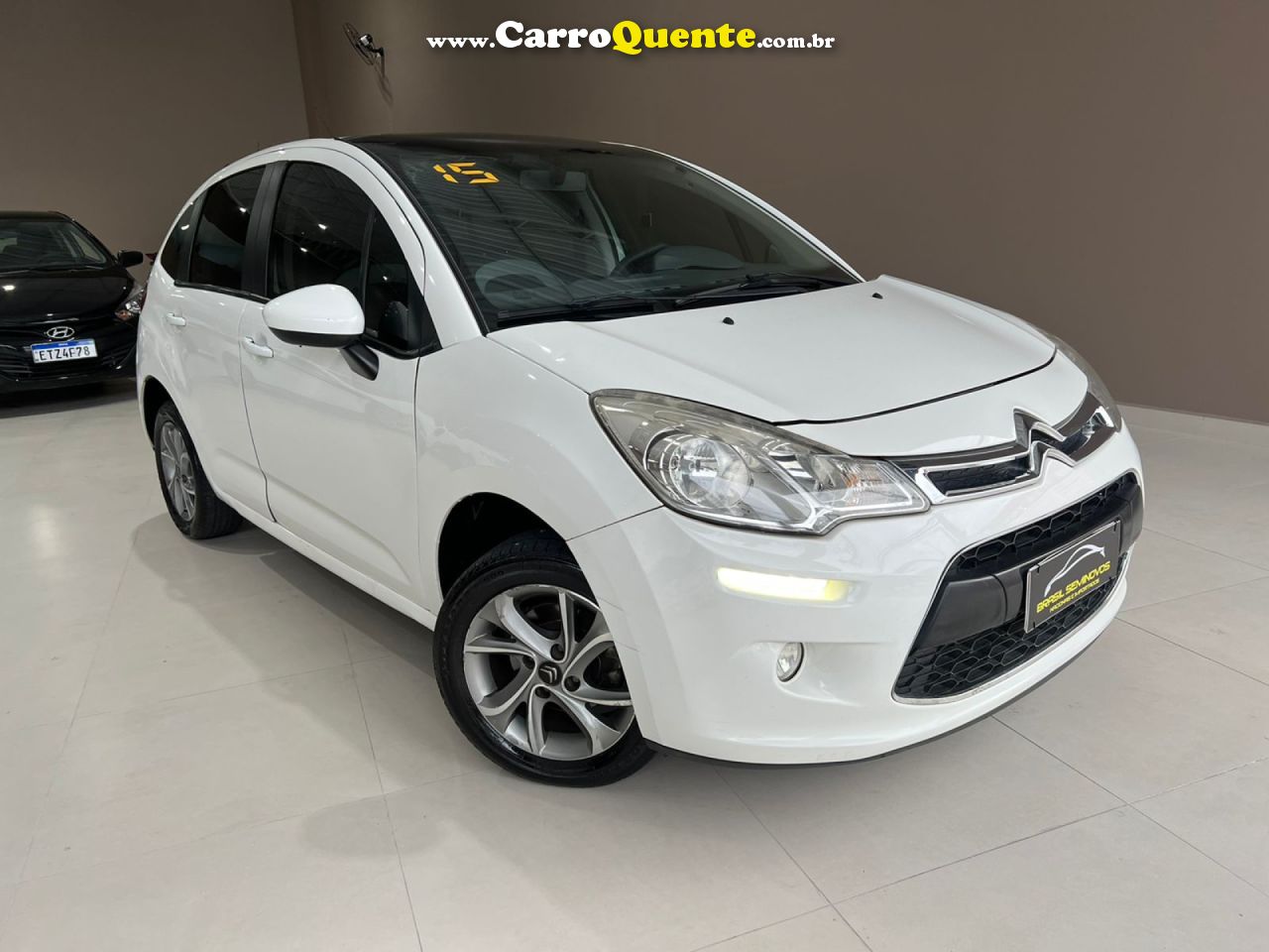 CITROËN   C3 TENDANCE 1.5 FLEX 8V 5P MEC.   BRANCO 2015 1.5 FLEX - Loja