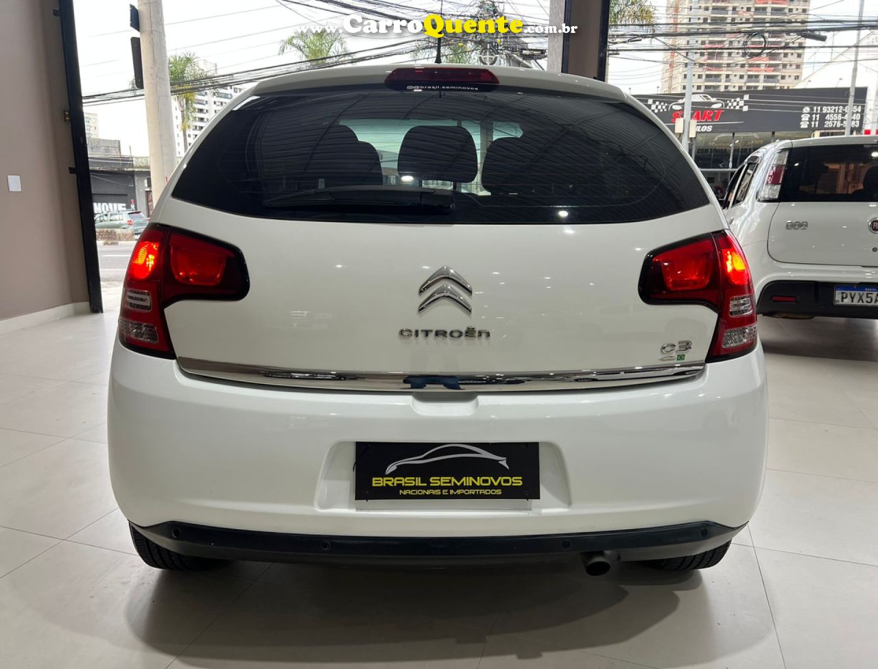 CITROËN   C3 TENDANCE 1.5 FLEX 8V 5P MEC.   BRANCO 2015 1.5 FLEX - Loja