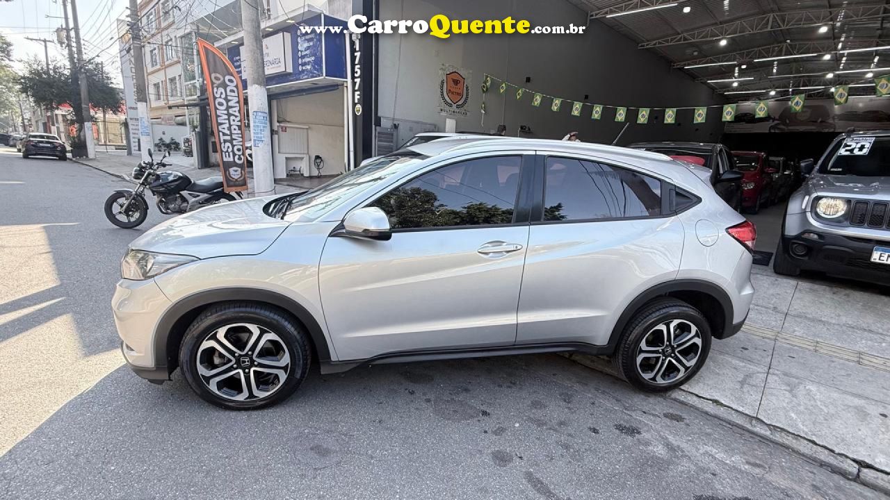 HONDA   HR-V EX 1.8 FLEXONE 16V 5P AUT.   PRATA 2016 1.8 FLEX - Loja