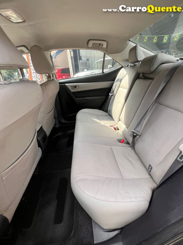 TOYOTA   COROLLA XEI 2.0 FLEX 16V AUT.   CINZA 2015 2.0 FLEX - Loja