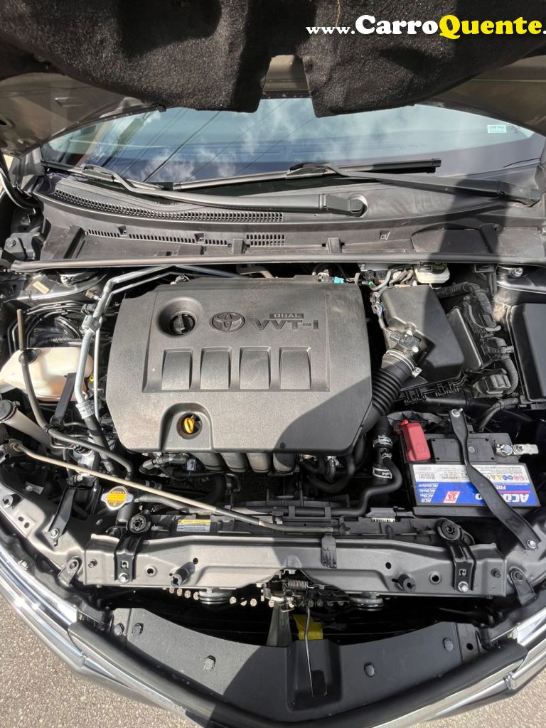 TOYOTA   COROLLA XEI 2.0 FLEX 16V AUT.   CINZA 2015 2.0 FLEX - Loja