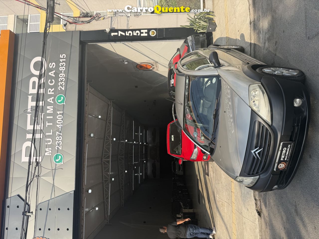 CITROËN   C3 XTR 1.6 FLEX 16V 5P   PRATA 2008 1.6 FLEX - Loja