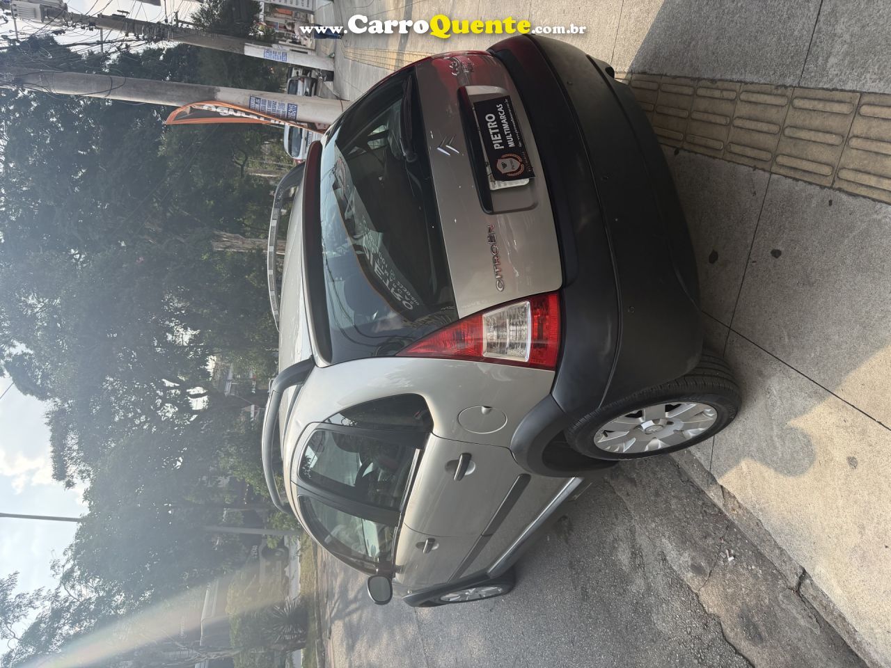 CITROËN   C3 XTR 1.6 FLEX 16V 5P   PRATA 2008 1.6 FLEX - Loja