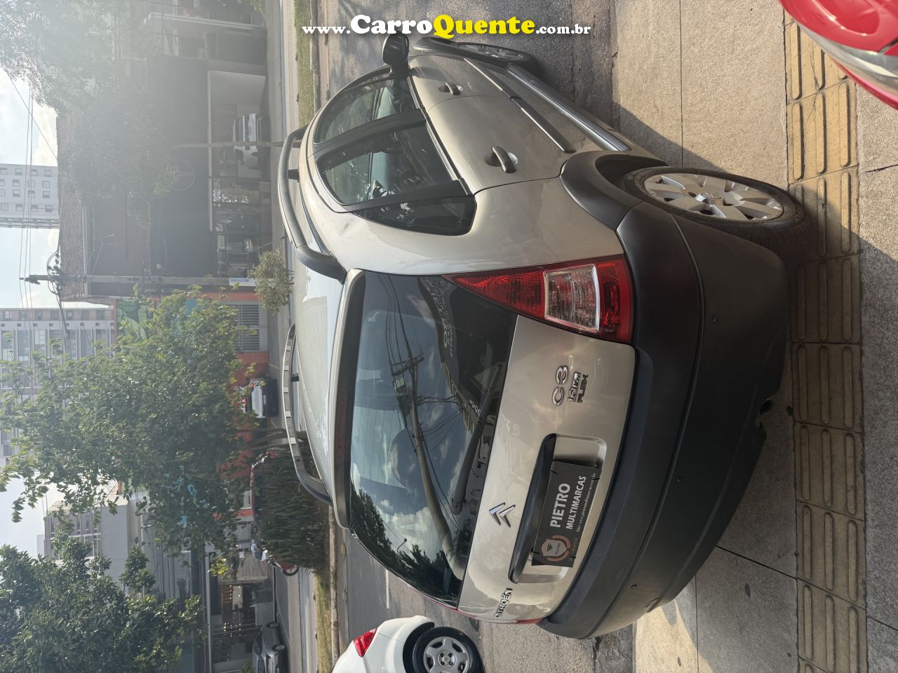 CITROËN   C3 XTR 1.6 FLEX 16V 5P   PRATA 2008 1.6 FLEX - Loja