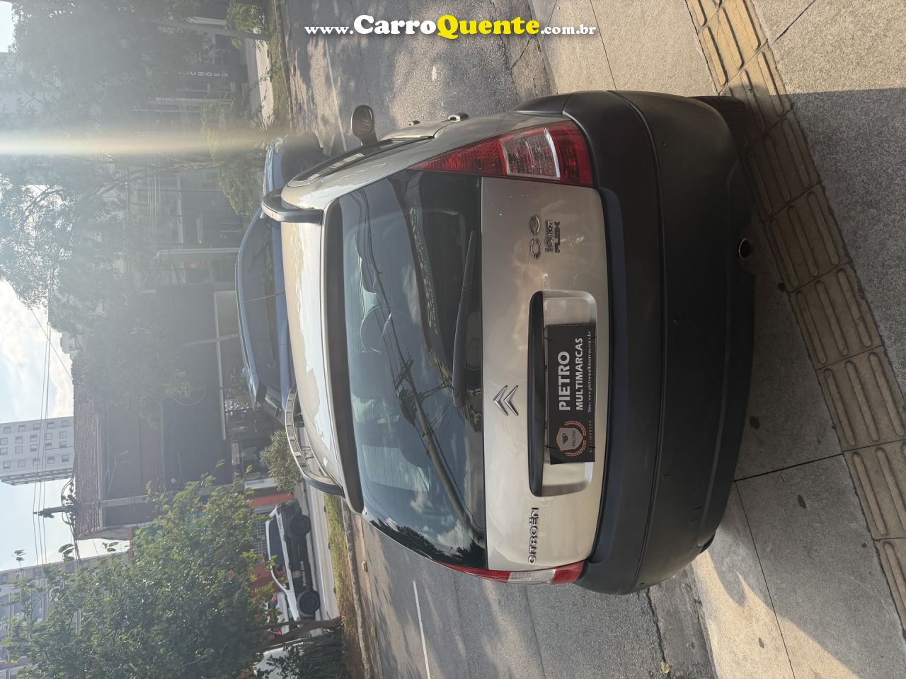 CITROËN   C3 XTR 1.6 FLEX 16V 5P   PRATA 2008 1.6 FLEX - Loja