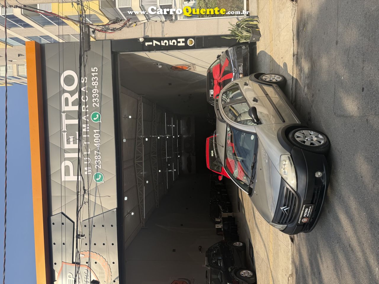 CITROËN   C3 XTR 1.6 FLEX 16V 5P   PRATA 2008 1.6 FLEX - Loja
