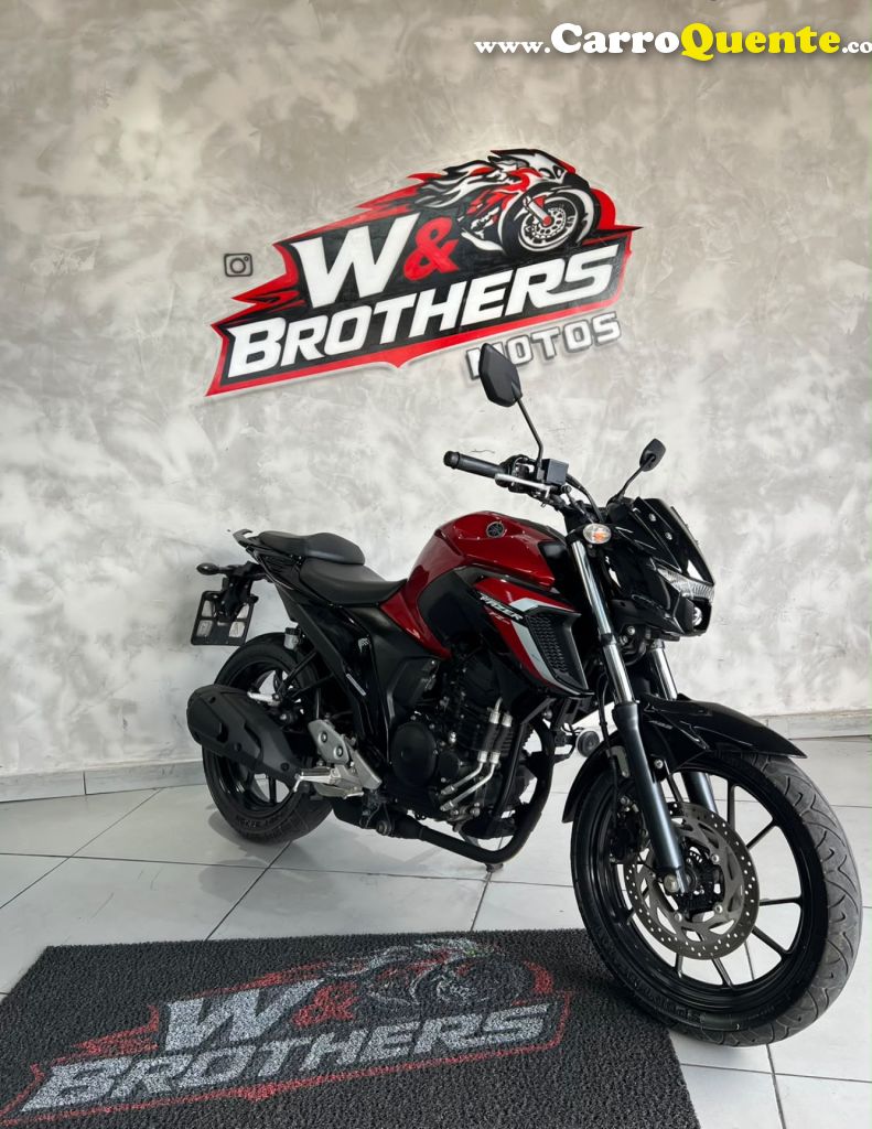 YAMAHA    FZ25   VERMELHO 2024 250CC FLEX - Loja