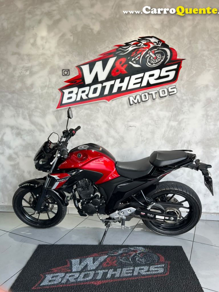 YAMAHA    FZ25   VERMELHO 2024 250CC FLEX - Loja